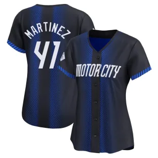Women's Limited Blue Victor Martinez Detroit Tigers 2024 City Connect Jersey